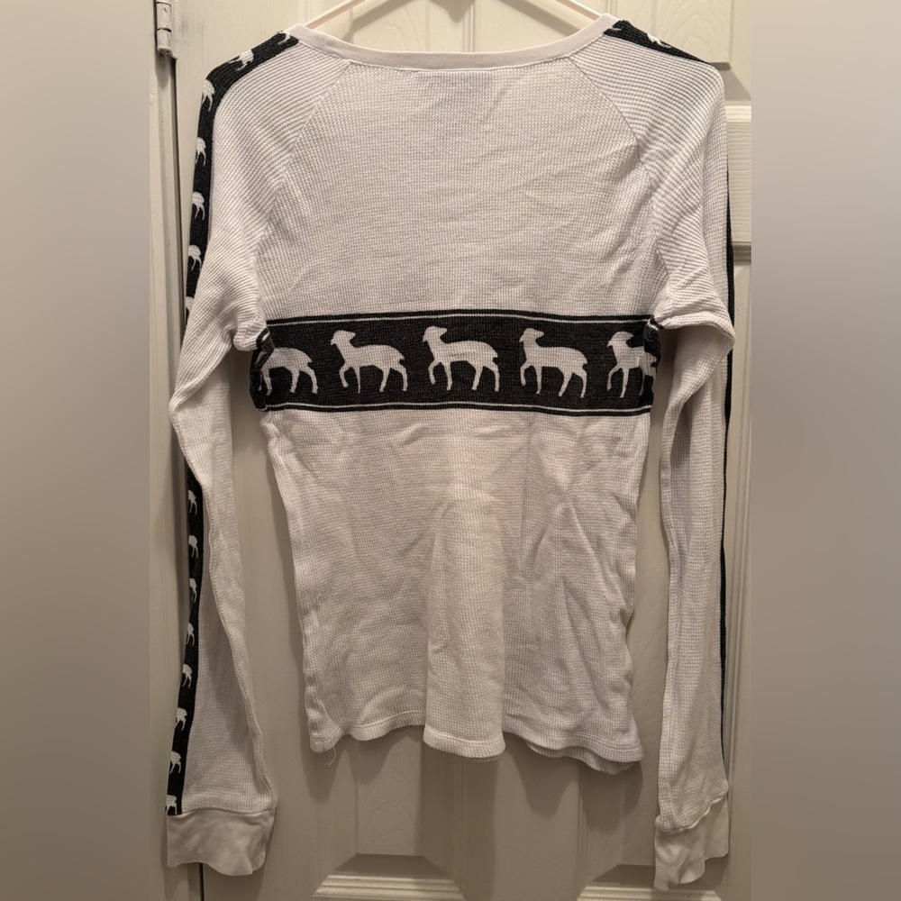 L.A.M.B. Brand Lightweight Waffle-Knit Long Sleeve Top - Picture 2 of 4